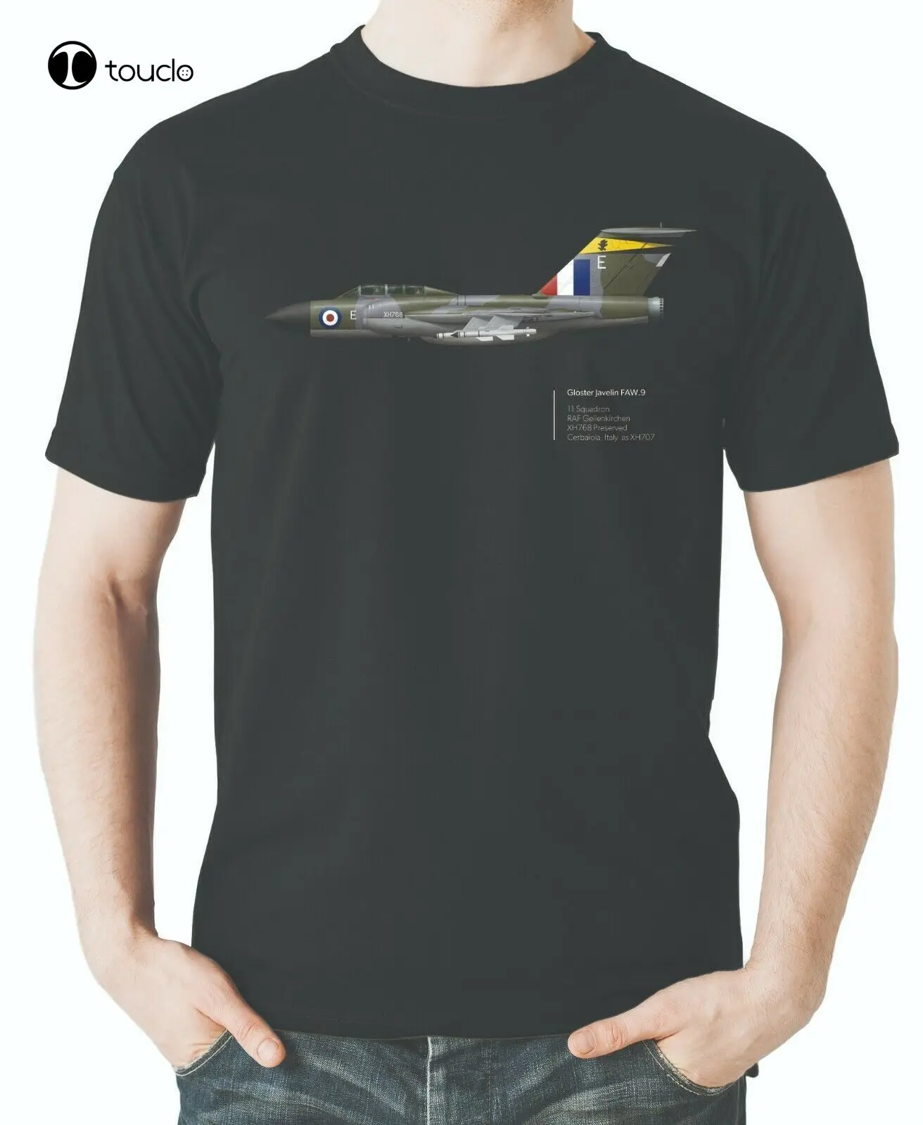 Футболка с авиационными мотивами Royal Air Force Gloster Javelin Faw.9 Летняя Хлопковая мужская футболка с коротким рукавом и круглым вырезом, новинка, унис... 
Футболка с авиационными мотивами Royal Air Force Gloster Javelin Faw.9 Летняя Хлопковая мужская футболка с коротким рукавом и круглым вырезом, новинка, унис...