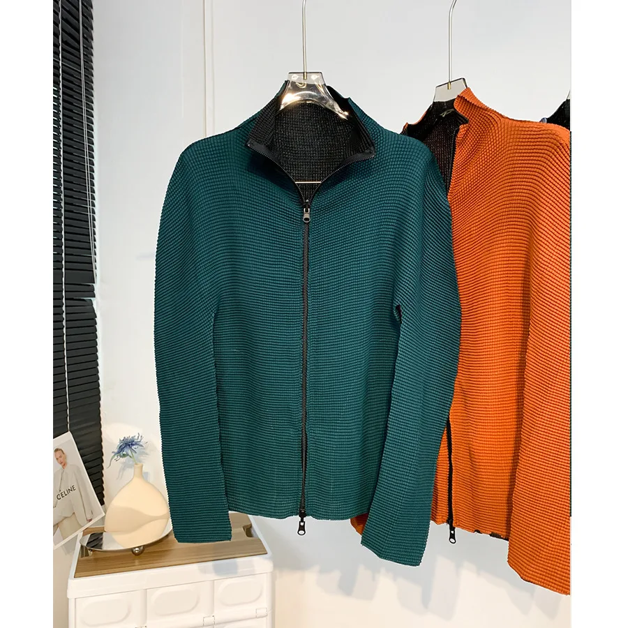 Autumn new casual jacket women's loose double-sided long-sleeved zipper style commuter simple outer top
Autumn new casual jacket women's loose double-sided long-sleeved zipper style commuter simple outer top
