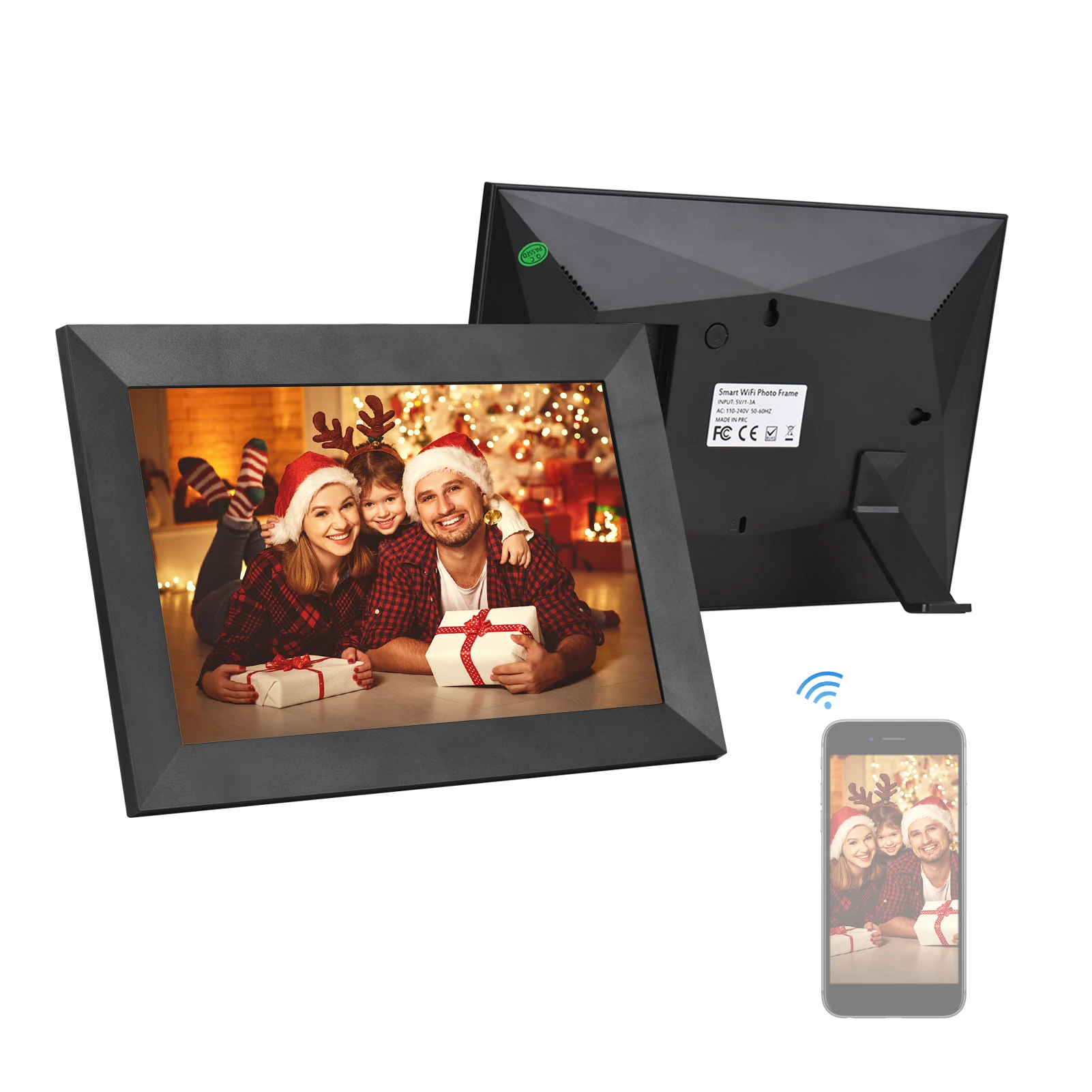 Andoer 8" 10.1" Smart WiFi Photo Frame Digital Picture Frame Photo 1280*800 IPS Touch-screen 16GB Storage for New Year Gift
Andoer 8" 10.1" Smart WiFi Photo Frame Digital Picture Frame Photo 1280*800 IPS Touch-screen 16GB Storage for New Year Gift