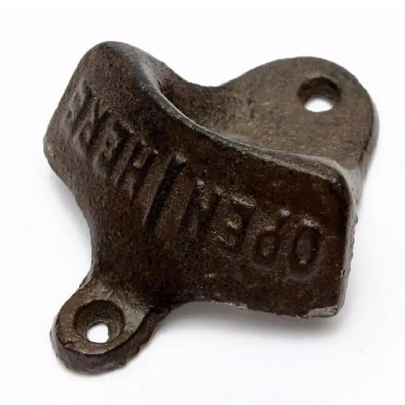 Antique-style Cast Iron Opener Cast Iron Beer Soda Cap Bottle Bar Pub Decor Wall Mount Bottle Opener Kitchen Accessories
Antique-style Cast Iron Opener Cast Iron Beer Soda Cap Bottle Bar Pub Decor Wall Mount Bottle Opener Kitchen Accessories