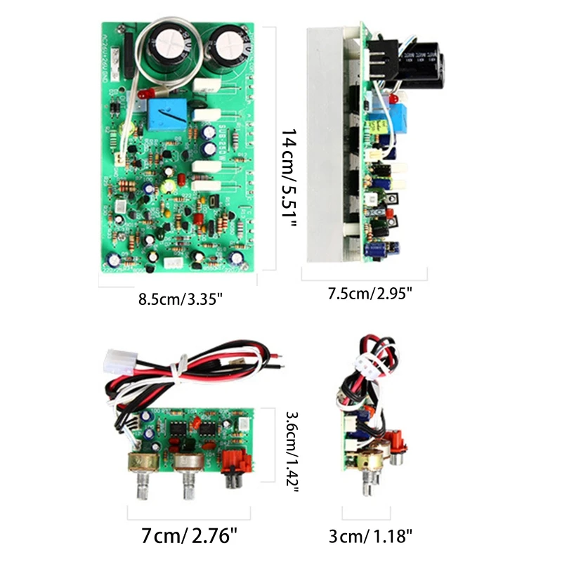 R91A Digital Power Amplifier Board High Power Stereo Speaker Amplifier Plate Dual AC22-26V Power Access for DIY Repair
R91A Digital Power Amplifier Board High Power Stereo Speaker Amplifier Plate Dual AC22-26V Power Access for DIY Repair
