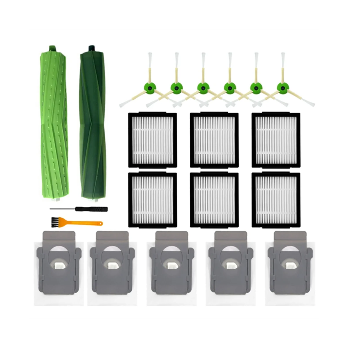 For Combo J7+ Robot Vacuum Cleaner Roller Side Brush Dust Bag Replacement Attachment Kit Accessories Part
For Combo J7+ Robot Vacuum Cleaner Roller Side Brush Dust Bag Replacement Attachment Kit Accessories Part