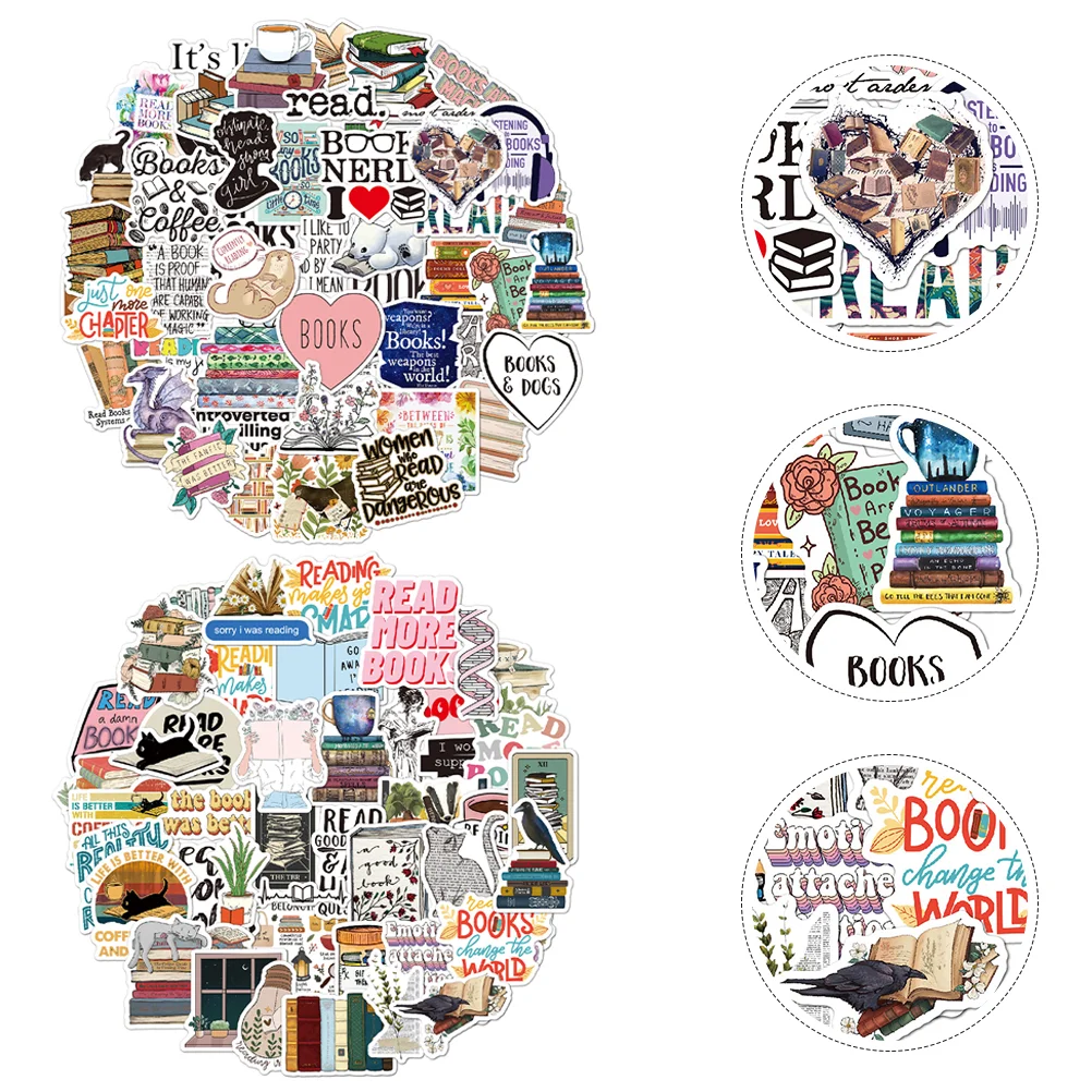 2 Sets Scrapbook Stickers Bottle Novel Pattern Notebook Luggage Reading Suitcase
2 Sets Scrapbook Stickers Bottle Novel Pattern Notebook Luggage Reading Suitcase
