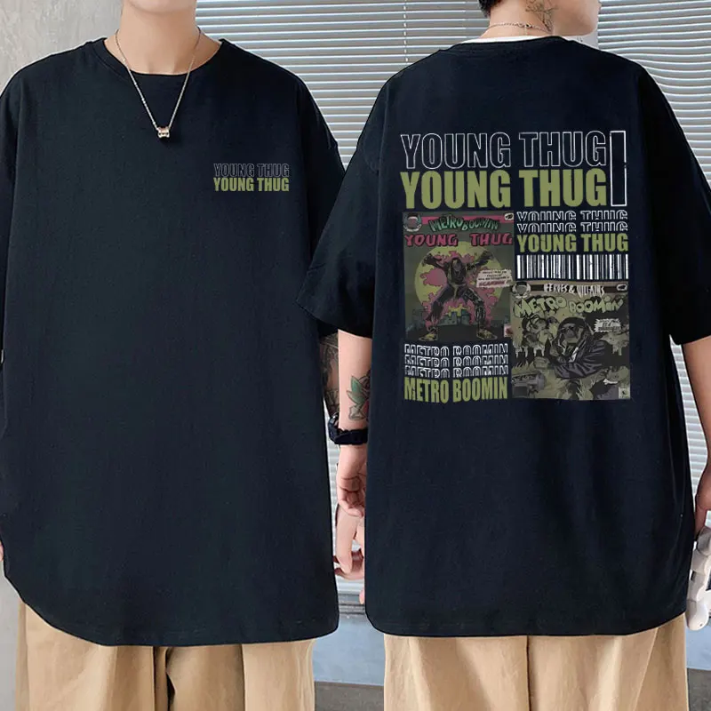 Awesome Rapper Young Thug Graphic T Shirts Men/Women Hip Hop Oversized Short Sleeve Tshirt Mens Summer Crewneck Cotton T-Shirts
Awesome Rapper Young Thug Graphic T Shirts Men/Women Hip Hop Oversized Short Sleeve Tshirt Mens Summer Crewneck Cotton T-Shirts