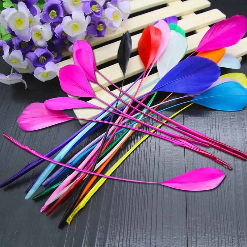 Wholesale Colorful 12-18cm Goose Wing Feathers Wedding Party Decoration DIY Jewelry Creation Plume Headdress Table Centerpieces
Wholesale Colorful 12-18cm Goose Wing Feathers Wedding Party Decoration DIY Jewelry Creation Plume Headdress Table Centerpieces