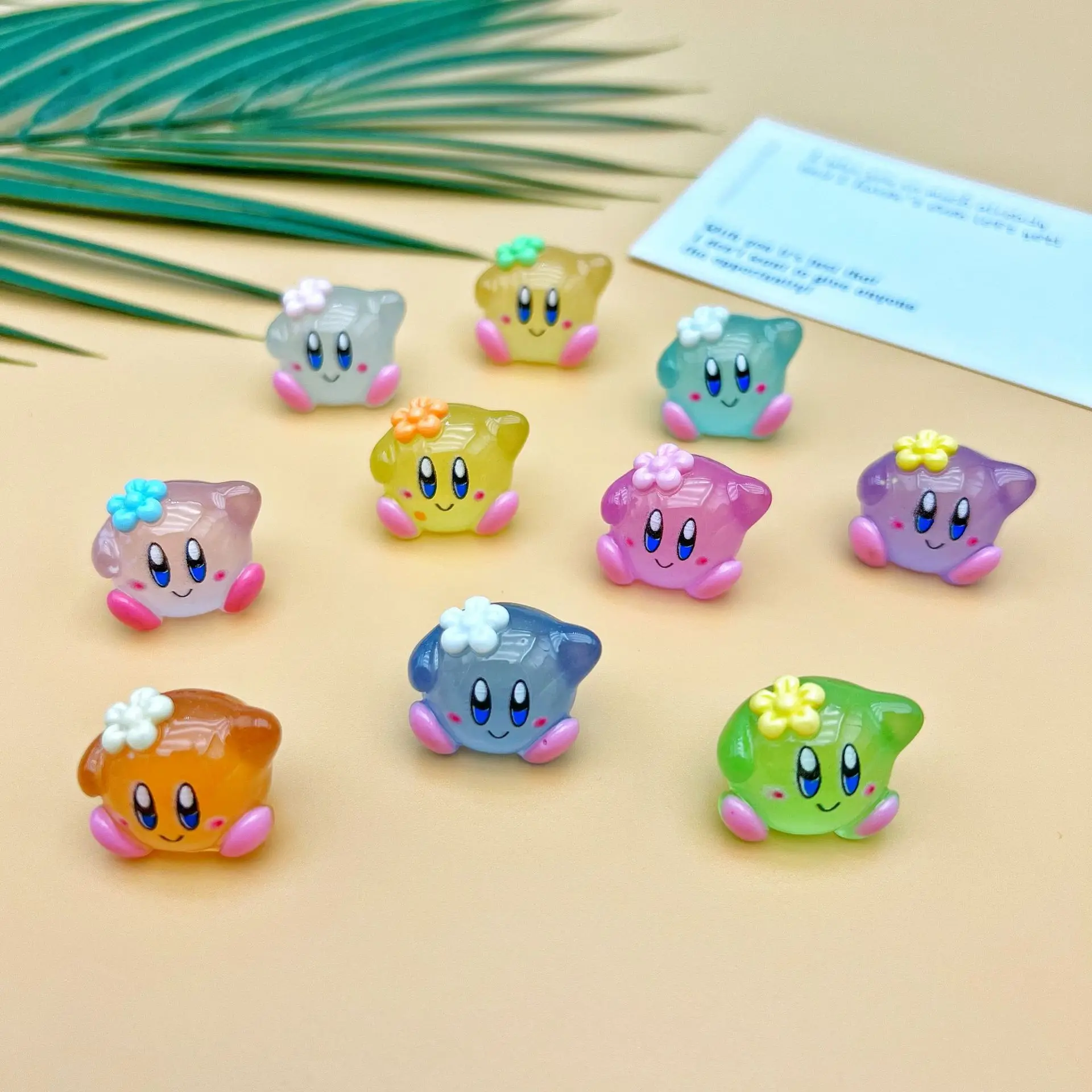 10pcs Star Kirby Action Figure Luminous Kirby Accessories Decor DIY Resin Keychain Anime Figure Kids Birthday Xmas Gift Toys
10pcs Star Kirby Action Figure Luminous Kirby Accessories Decor DIY Resin Keychain Anime Figure Kids Birthday Xmas Gift Toys