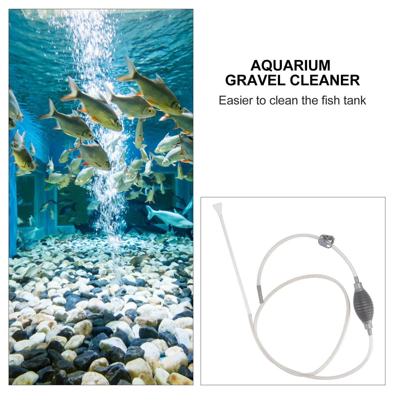 Aquarium Fish Tank Gravel Cleaner Tool Filter Siphon Betta Tools Cleaning Accessories Vacuum Tube Pipe Water Changing Hose Inlet
Aquarium Fish Tank Gravel Cleaner Tool Filter Siphon Betta Tools Cleaning Accessories Vacuum Tube Pipe Water Changing Hose Inlet