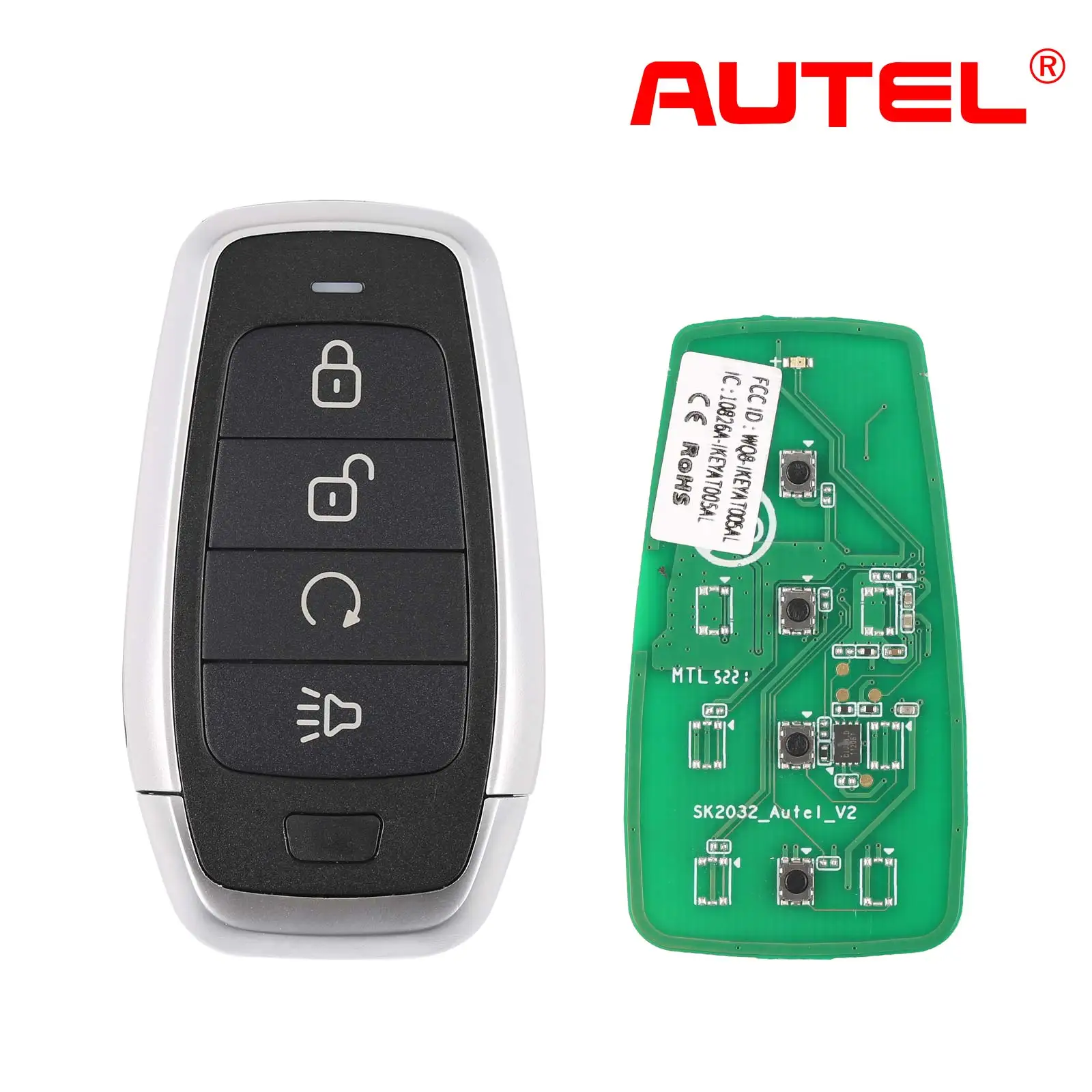 Универсальный смарт-ключ AUTEL IKEY для Autel IM608PRO, программатор автомобильных ключей, 1 шт.
Универсальный смарт-ключ AUTEL IKEY для Autel IM608PRO, программатор автомобильных ключей, 1 шт.