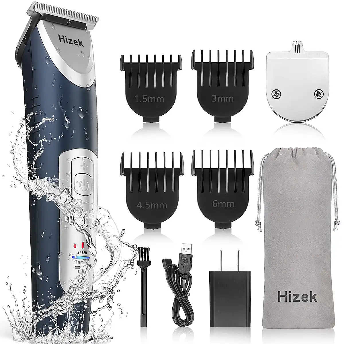 2 in 1 Multi-Functioanl Grooming Kit Men's Beard Trimmer Kit Cordless Hair Clipper for Men Professional Barber Clipper Waterproo
2 in 1 Multi-Functioanl Grooming Kit Men's Beard Trimmer Kit Cordless Hair Clipper for Men Professional Barber Clipper Waterproo