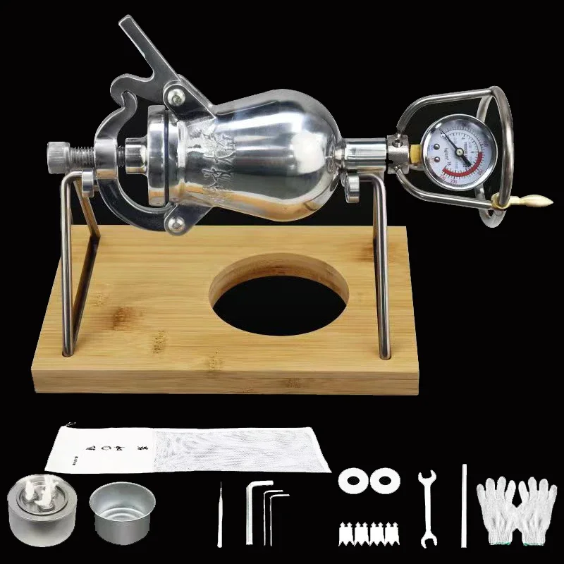 230ML 280ML Hand Popcorn Machine Open Firing Popcorn Puffing Machine Stainless Steel Mini Popper Manual Popcorn Maker
230ML 280ML Hand Popcorn Machine Open Firing Popcorn Puffing Machine Stainless Steel Mini Popper Manual Popcorn Maker