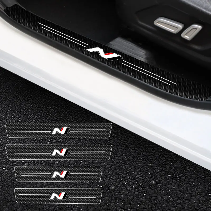Car Door Stickers Car Threshold For Hyundai N Logo Auto Door Entry Pedal Guards Scuff Plate Carbon Fiber Sill Protector
Car Door Stickers Car Threshold For Hyundai N Logo Auto Door Entry Pedal Guards Scuff Plate Carbon Fiber Sill Protector