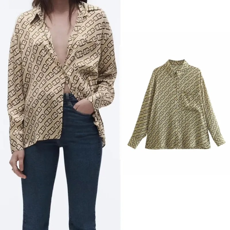 Женская блузка с принтом RDMQ, Повседневная Свободная рубашка с отложным воротником, топы с длинным рукавом, винтажные однобортные футболки, весна 2023
Женская блузка с принтом RDMQ, Повседневная Свободная рубашка с отложным воротником, топы с длинным рукавом, винтажные однобортные футболки, весна 2023