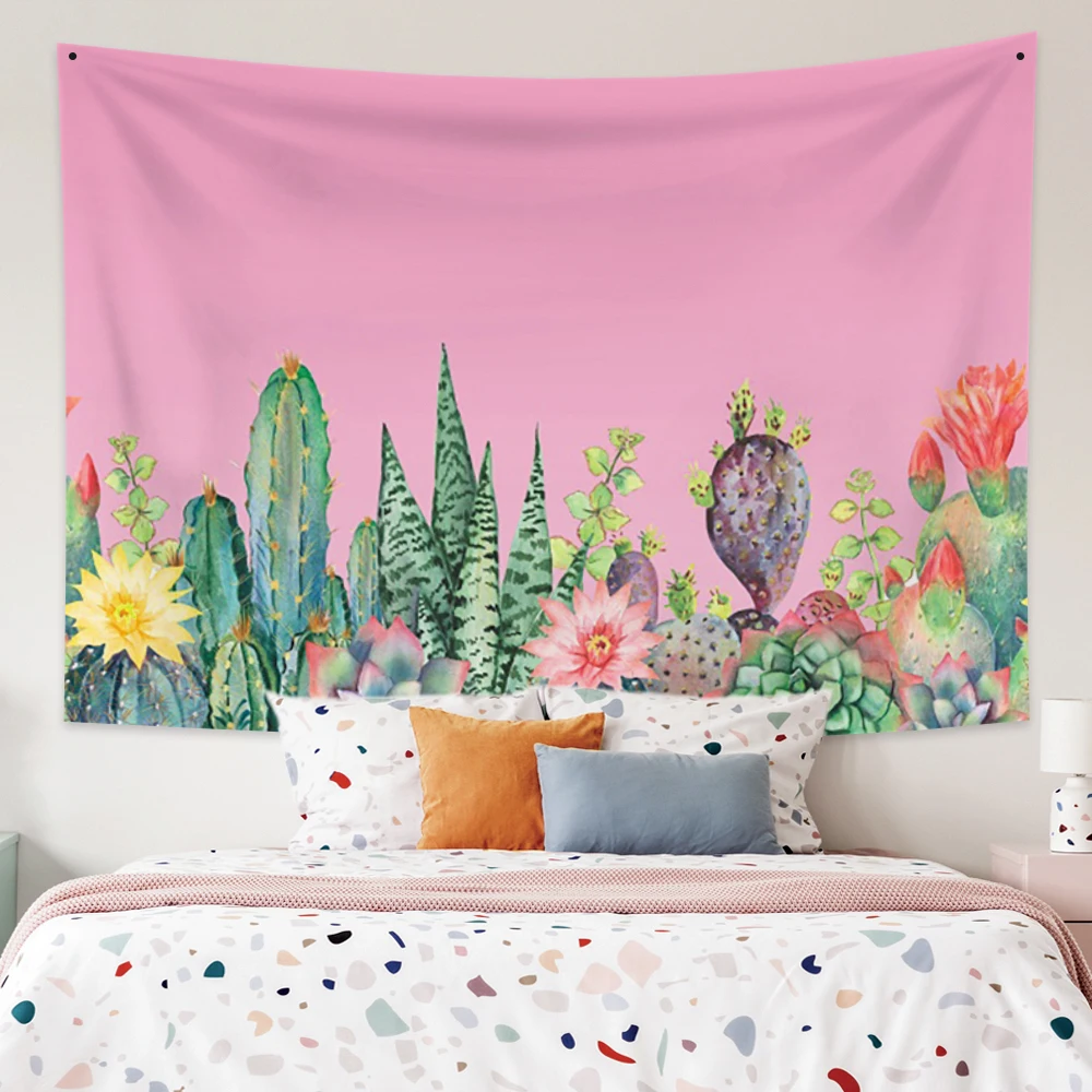 Pink Cactus Cartoon Succulents Tapestry Wall Hanging Bohemian Gypsy Psychedelic Kawaii Room Decor Astrology Decoration Bedroom
Pink Cactus Cartoon Succulents Tapestry Wall Hanging Bohemian Gypsy Psychedelic Kawaii Room Decor Astrology Decoration Bedroom