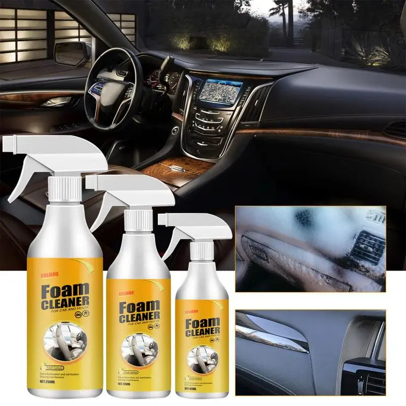 60/ 120/ 250ml Multi-Purpose Foam Cleaner Rust Remover Cleaning Car Leather Seat Car Interior Cleaner Home Kitchen Cleaning Foam
60/ 120/ 250ml Multi-Purpose Foam Cleaner Rust Remover Cleaning Car Leather Seat Car Interior Cleaner Home Kitchen Cleaning Foam