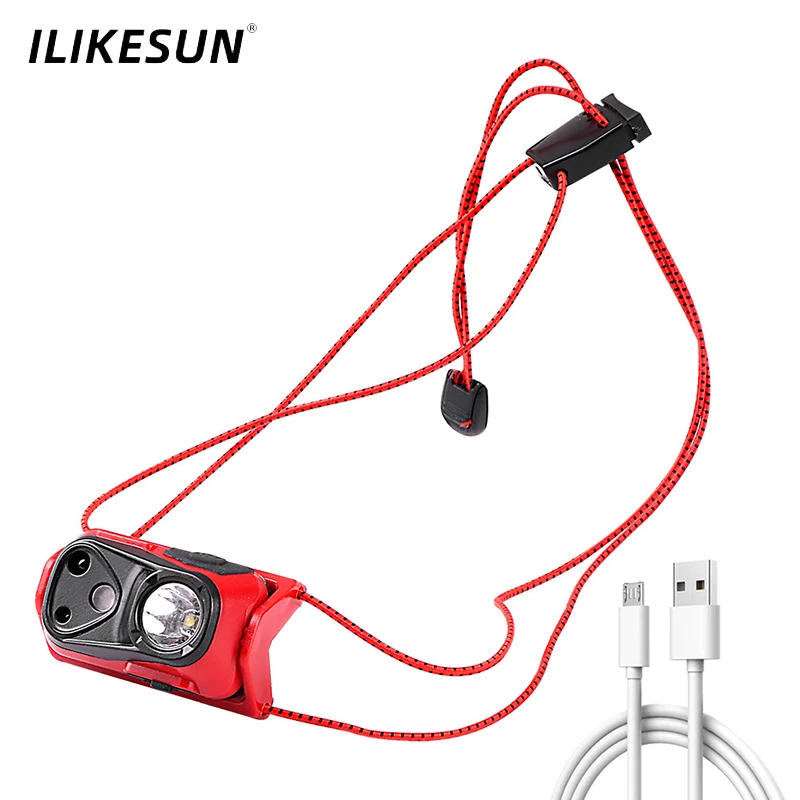 New Induction Headlight Mini Headlight Lightweight USB Charging Outdoor Portable Running Light Built-in Battery
New Induction Headlight Mini Headlight Lightweight USB Charging Outdoor Portable Running Light Built-in Battery