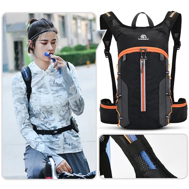 

Велосипедная спортивная сумка для воды, рюкзак с гидратационным пузырьком для занятий спортом на открытом воздухе, для бега, пешего туризма...