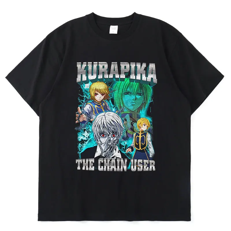 Футболка унисекс с графическим принтом из аниме Hunter X Hunter Kurapika The Chain
Футболка унисекс с графическим принтом из аниме Hunter X Hunter Kurapika The Chain