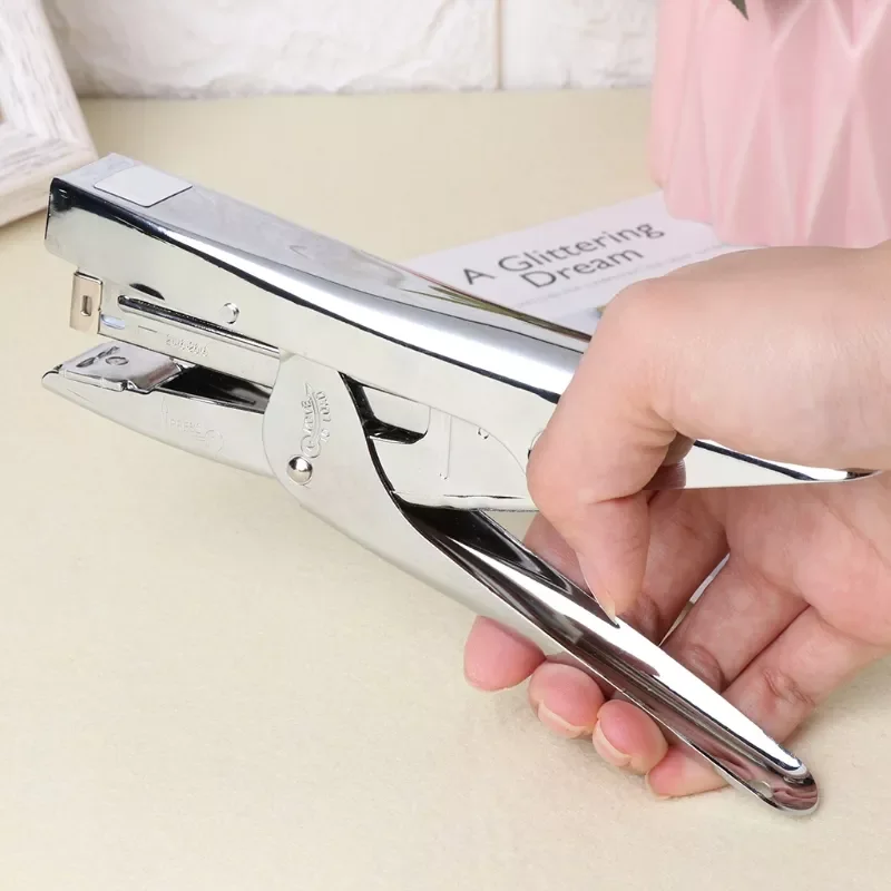 Simple Folder Stapler Portable Tweet Folder Office Stationery Auxiliary Stapler
Simple Folder Stapler Portable Tweet Folder Office Stationery Auxiliary Stapler