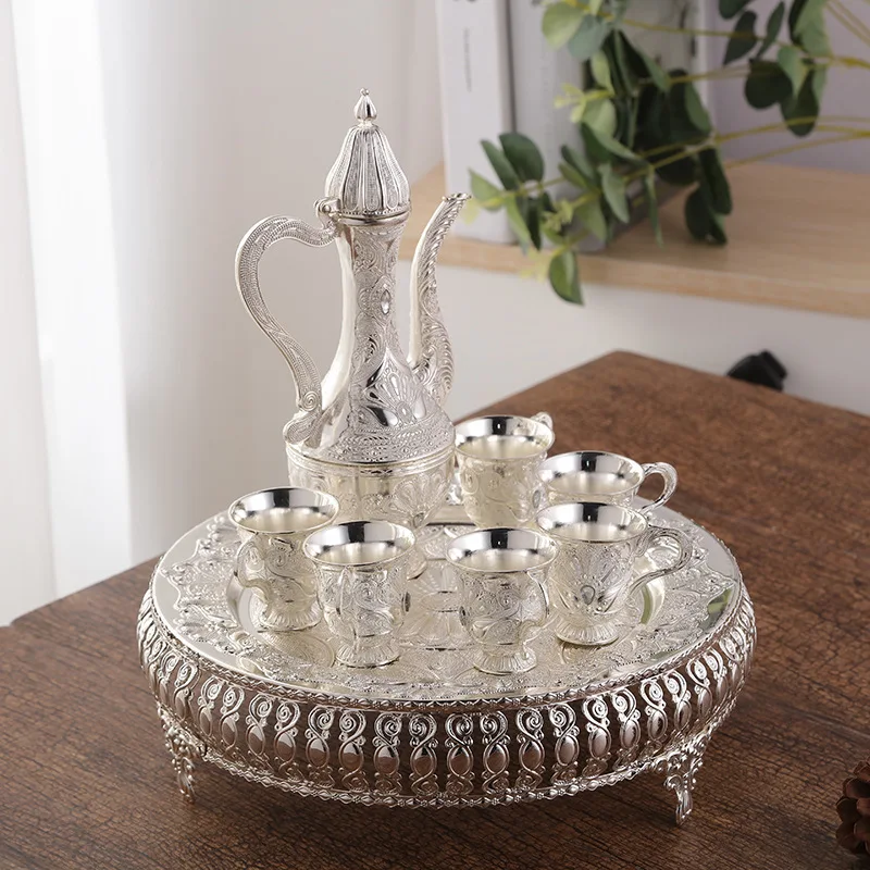 New European Wine Set Set Liquor Divider Household Drinking Device Wine Set Gold and Silverware Golden Home Kitchen Accessories
New European Wine Set Set Liquor Divider Household Drinking Device Wine Set Gold and Silverware Golden Home Kitchen Accessories