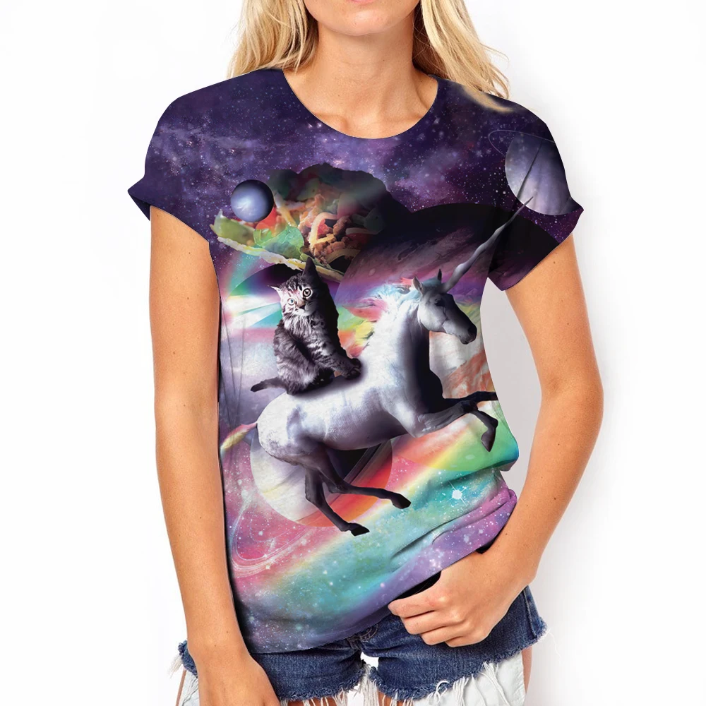 2023 New Women's T Shirt Space Beast Graphic Harajuku Tops Colorful Short Sleeve O-Neck Oversized Streetwear Summer Loose Tees
2023 New Women's T Shirt Space Beast Graphic Harajuku Tops Colorful Short Sleeve O-Neck Oversized Streetwear Summer Loose Tees