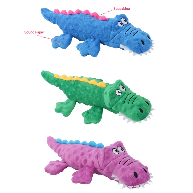Funny Plush Squeaking Dog Toys Crocodile Shaped Chew Toy For Puppy Cat Cleaning Teeth Training Interactive Supplies
Funny Plush Squeaking Dog Toys Crocodile Shaped Chew Toy For Puppy Cat Cleaning Teeth Training Interactive Supplies