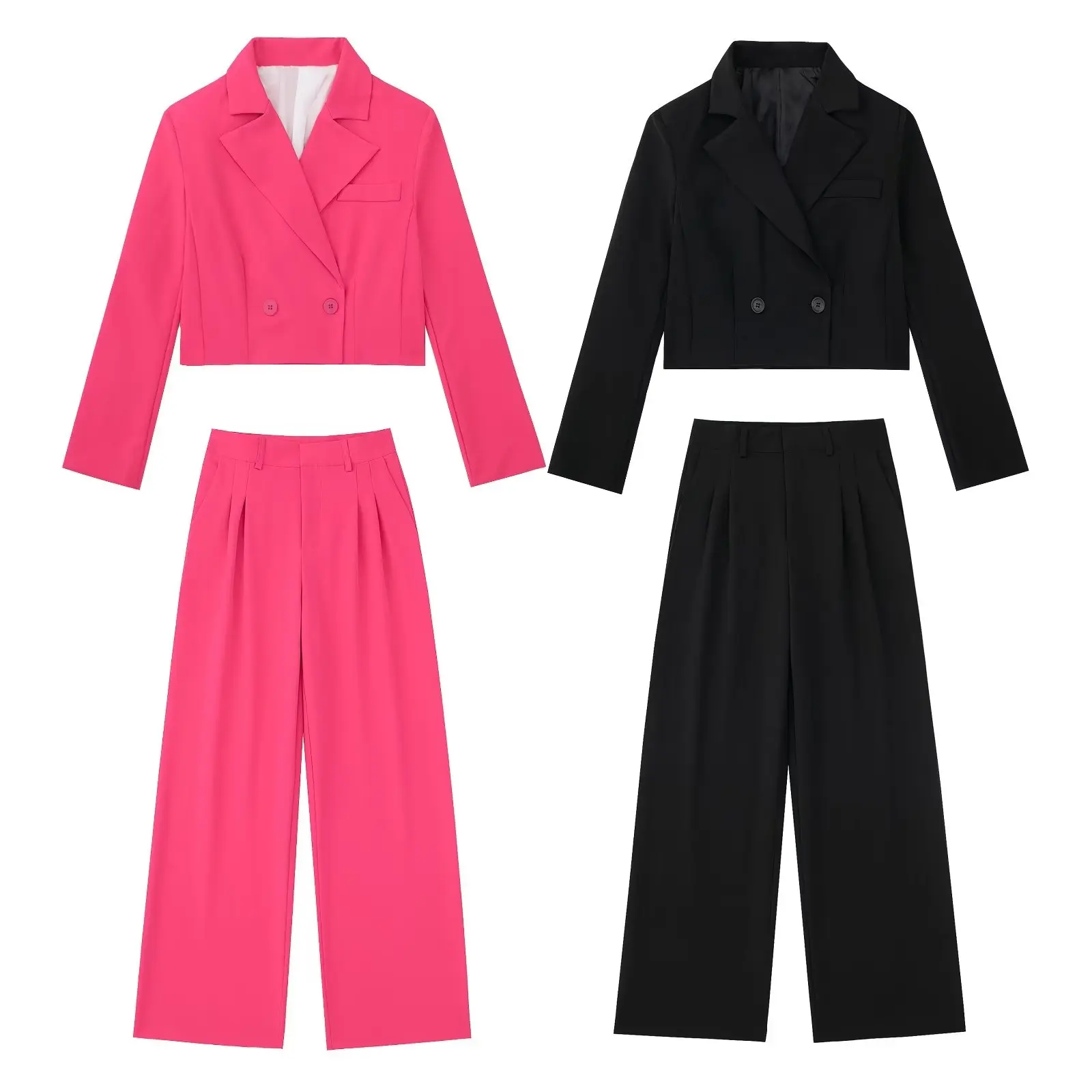 Women 2023 New Fashion Spring Loose Short Paragraph Blazer Coat Vintage Long Sleeve Pockets Female Outerwear Chic
Women 2023 New Fashion Spring Loose Short Paragraph Blazer Coat Vintage Long Sleeve Pockets Female Outerwear Chic
