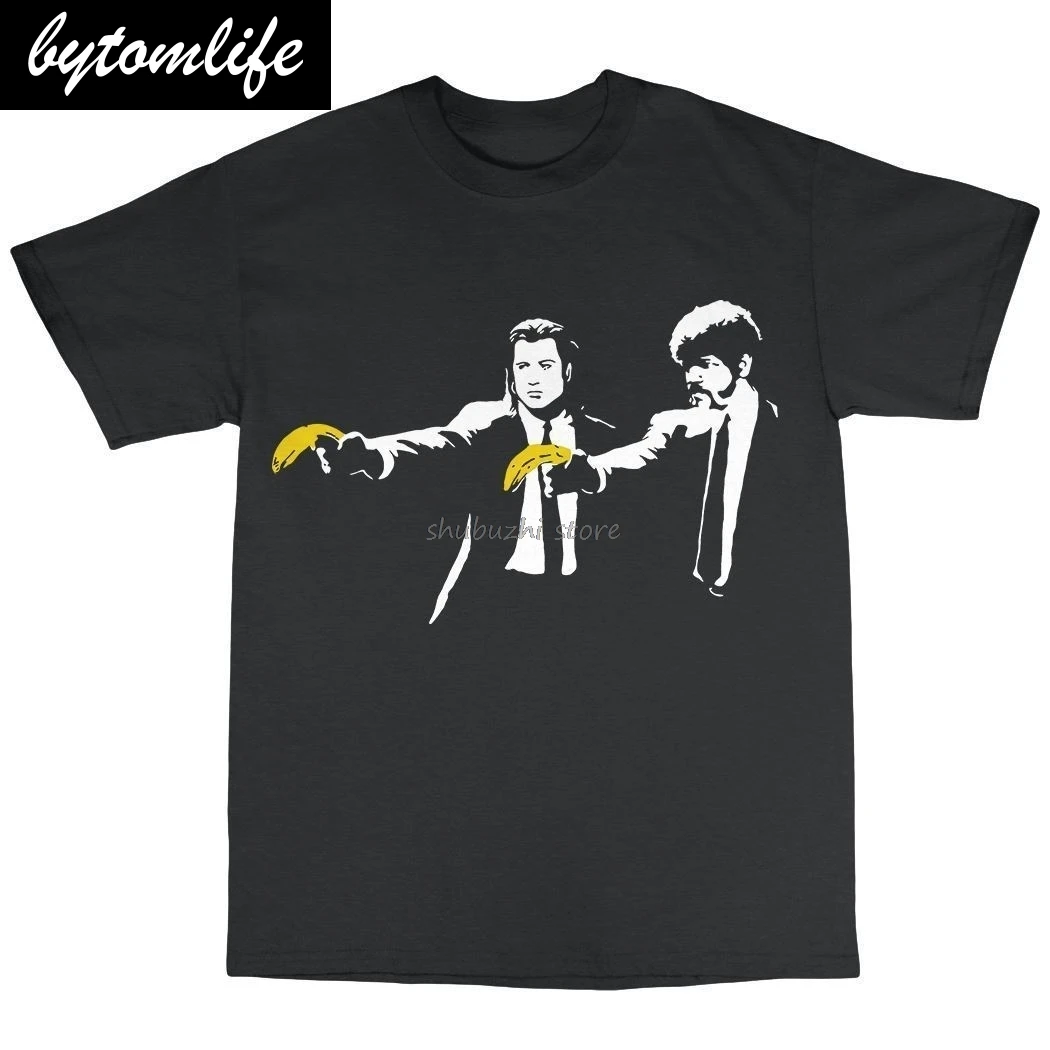Banksy Pulp Fiction Inspired T-Shirt 100% Cotton Banksey Graffiti Artist Short Sleeve Men T Shirt Tops Summer Anime sbz1181
Banksy Pulp Fiction Inspired T-Shirt 100% Cotton Banksey Graffiti Artist Short Sleeve Men T Shirt Tops Summer Anime sbz1181