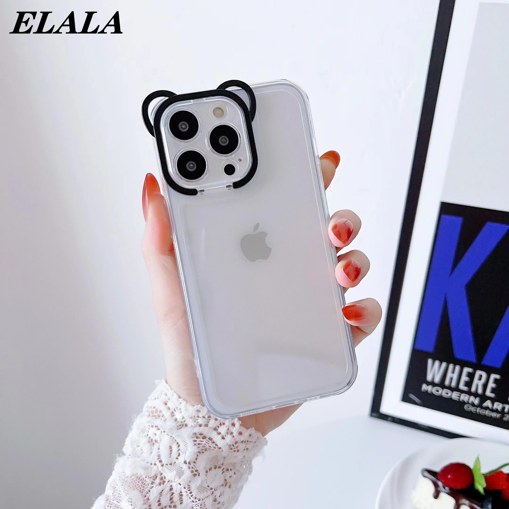 Invisible Bracket Back Cover For iPhone 13 ProMax 12 11 XR Xs 7 8 Plus XsMax Clear Phone Case Slim Soft TPU Shockproof Coques
Invisible Bracket Back Cover For iPhone 13 ProMax 12 11 XR Xs 7 8 Plus XsMax Clear Phone Case Slim Soft TPU Shockproof Coques