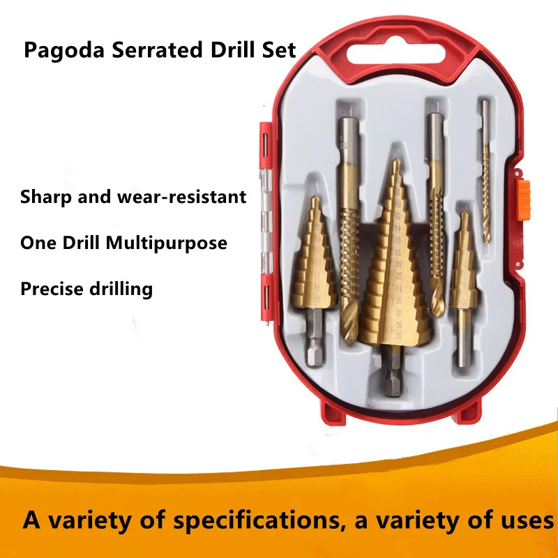6pcs Reamer Tower Drill Metal Tapered Step Drill Bits And Milling Cutter Triangle Shank Step Drill Bit Tools Accessories
6pcs Reamer Tower Drill Metal Tapered Step Drill Bits And Milling Cutter Triangle Shank Step Drill Bit Tools Accessories