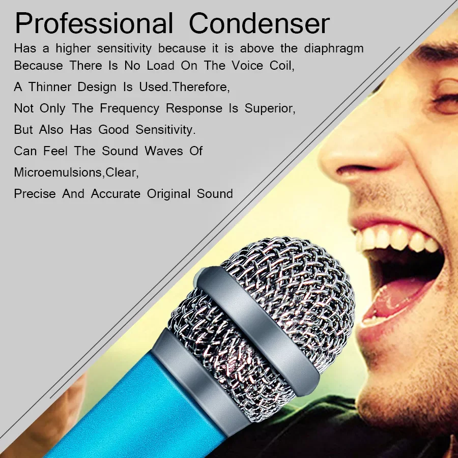 4Color Handheld Mic Portable Mini 3.5mm Stereo Studio Microphone For Laptop PC Desktop Mic KTV Karaoke 5.5cm*1.8cm
4Color Handheld Mic Portable Mini 3.5mm Stereo Studio Microphone For Laptop PC Desktop Mic KTV Karaoke 5.5cm*1.8cm
