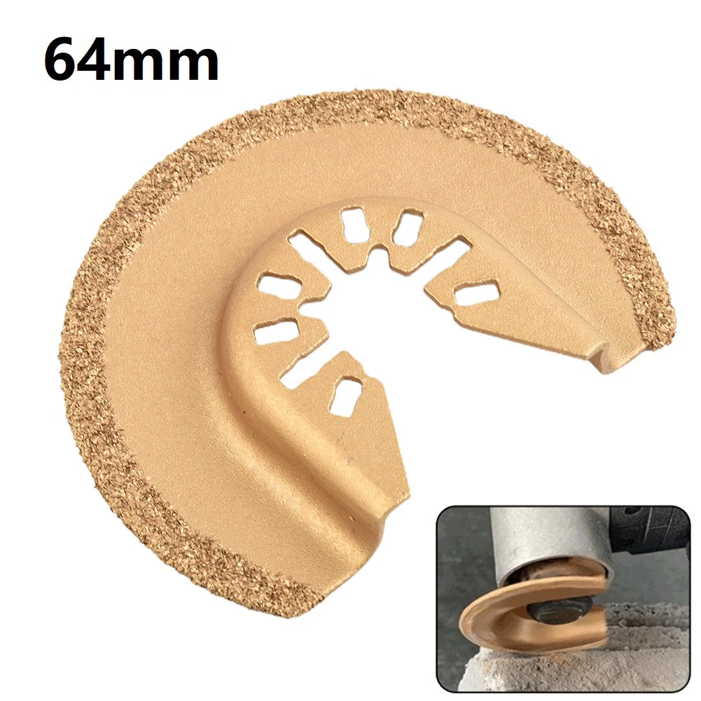 2Pcs Carbide Half Circle Multitool Saw Blades 64mm Multi Oscillating Saw Blade Trimmer Saw Blade Cutting Disc Tool Accessoires
2Pcs Carbide Half Circle Multitool Saw Blades 64mm Multi Oscillating Saw Blade Trimmer Saw Blade Cutting Disc Tool Accessoires