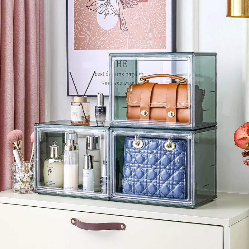 Transparent Luxury Handbag Storage Display Box Cabinet Shelf Dustproof Waterproof Moistureproof Storage Box Protective Cover
Transparent Luxury Handbag Storage Display Box Cabinet Shelf Dustproof Waterproof Moistureproof Storage Box Protective Cover