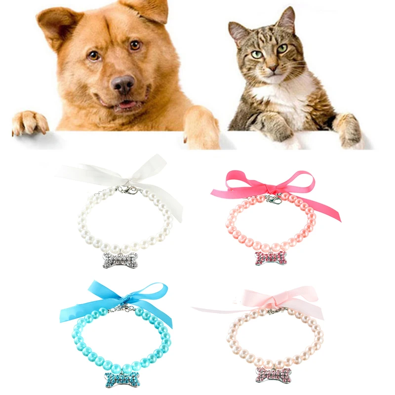 Pet Accessories Cat And Dog Pearl Necklace Pet Pearl Necklace Four Seasons Fashion Casual Cat And Dog Collar Bone Pendant
Pet Accessories Cat And Dog Pearl Necklace Pet Pearl Necklace Four Seasons Fashion Casual Cat And Dog Collar Bone Pendant