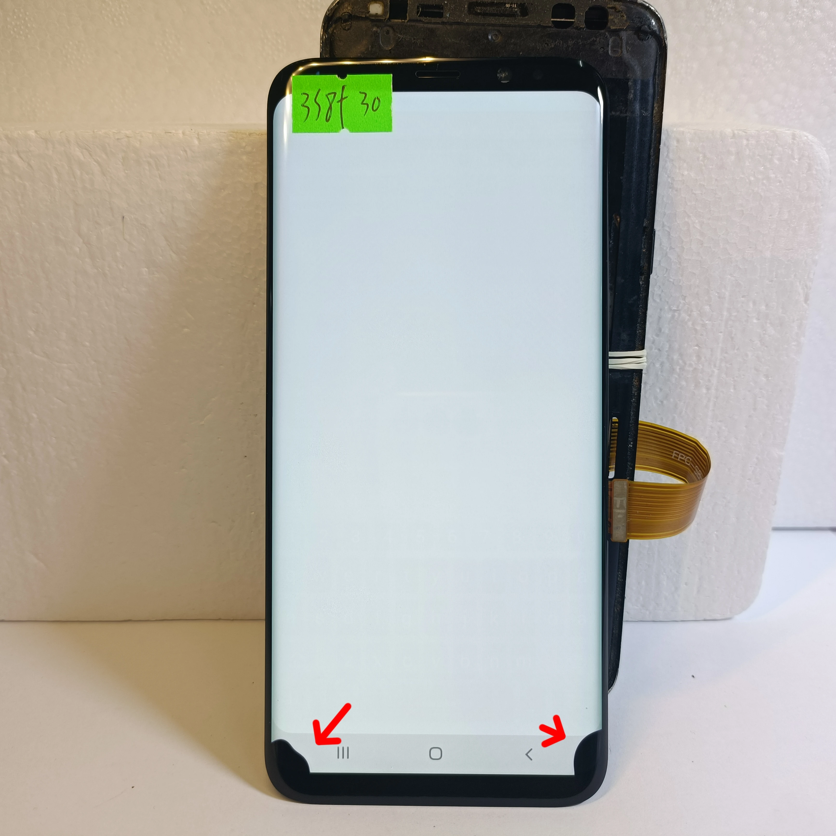 Оригинальный материал Samsung Galaxy S8 Plus AMOLED, подходит для модели G955F G955D G955U/S, цифровой прибор с черной точкой
Оригинальный материал Samsung Galaxy S8 Plus AMOLED, подходит для модели G955F G955D G955U/S, цифровой прибор с черной точкой