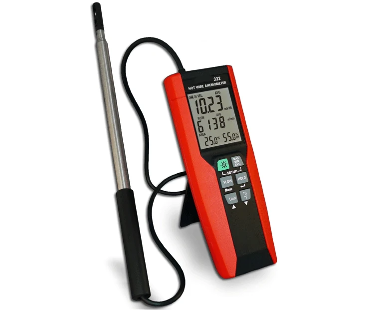 CENTER-332 Hot Wire Anemometer Wind Speed Temperature Tester
CENTER-332 Hot Wire Anemometer Wind Speed Temperature Tester