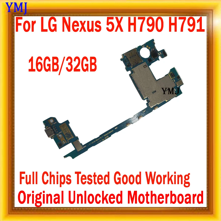 Материнская плата для LG Nexus 5X H790 H791, оригинальная разблокированная материнская плата с системой Android, хорошо протестирована с полными чипами, логическая плата
Материнская плата для LG Nexus 5X H790 H791, оригинальная разблокированная материнская плата с системой Android, хорошо протестирована с полными чипами, логическая плата