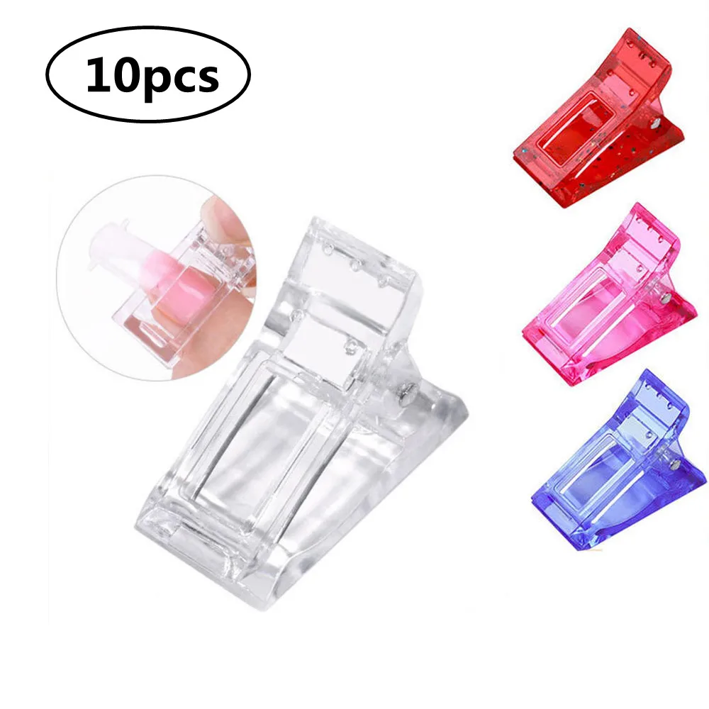 10pcs Acrylic Nail Clip Transparent Quick Building Nail Tips Nail Dual Forms Finger Extension Plastic Clamps Nail Art Tools
10pcs Acrylic Nail Clip Transparent Quick Building Nail Tips Nail Dual Forms Finger Extension Plastic Clamps Nail Art Tools