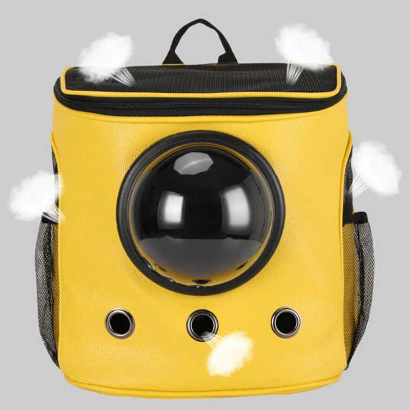 High Quality PU Pet Backpack High Capacity Foldable Breathable Teddy Cat Dog Bag For Outing Travel Portable Bag Space Capsule
High Quality PU Pet Backpack High Capacity Foldable Breathable Teddy Cat Dog Bag For Outing Travel Portable Bag Space Capsule