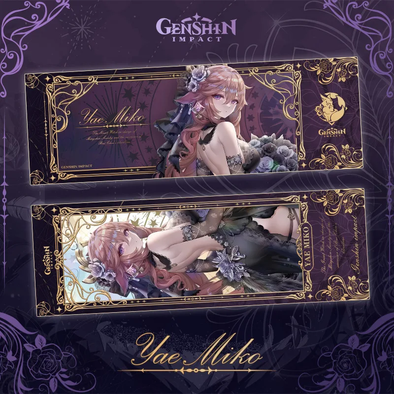 1PCS Genshin Impact Yae Miko Dressed In Formal Attire Laser Tickets Bookmark Stationery Student Kids Toy Gift Office Accessories
1PCS Genshin Impact Yae Miko Dressed In Formal Attire Laser Tickets Bookmark Stationery Student Kids Toy Gift Office Accessories