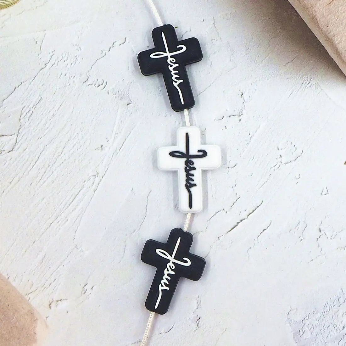 50 шт., силиконовые бусины Chenkai для изготовления ручек
50 шт., силиконовые бусины Chenkai для изготовления ручек