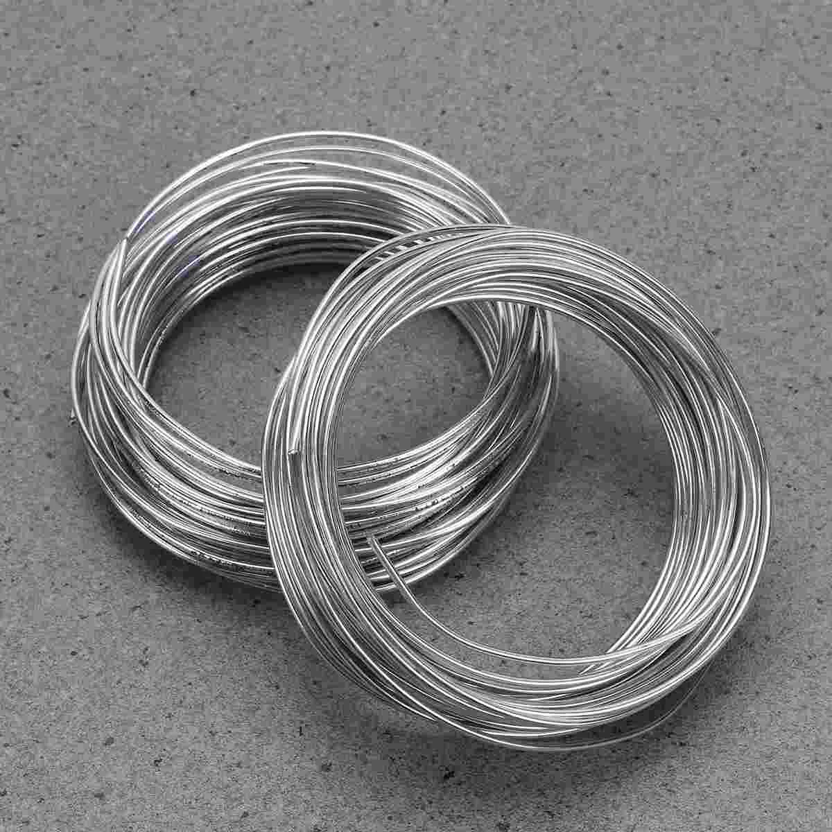 2pcs Crafts Wire Bendable Metal Wire DIY Flexible Wire Dolls Making Wire Beading Wire for Sculpting Armature Jewelry Cable
2pcs Crafts Wire Bendable Metal Wire DIY Flexible Wire Dolls Making Wire Beading Wire for Sculpting Armature Jewelry Cable