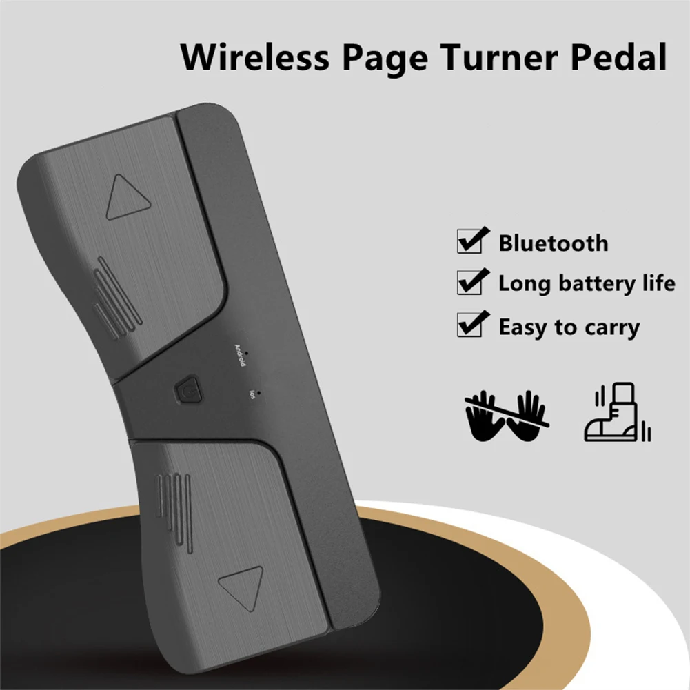 1x Wireless Page Turner Pedal Live Performance Reading Sheet Music For Smartphones Bluetooth Page Turner Turning Pedal Remote
1x Wireless Page Turner Pedal Live Performance Reading Sheet Music For Smartphones Bluetooth Page Turner Turning Pedal Remote