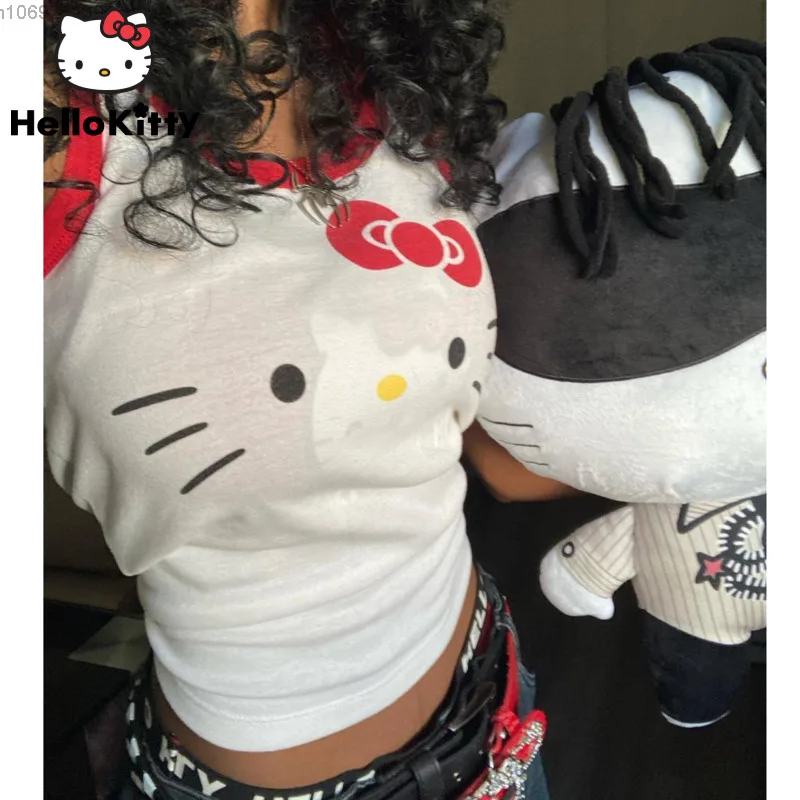 Sanrio Hello Kitty Sleeveless Top Emo Y 2k Outfits White Tank Top Female Summer 2000s Clothes Fahion Aesthetic Streetwear Punk
Sanrio Hello Kitty Sleeveless Top Emo Y 2k Outfits White Tank Top Female Summer 2000s Clothes Fahion Aesthetic Streetwear Punk