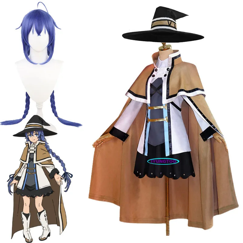 2021 Anime Roxy Migurdia Cosplay Costumes Mushoku Tensei:Jobless Reincarnation Costume Migurdia Greyrat Wigs Women's Wizard Robe
2021 Anime Roxy Migurdia Cosplay Costumes Mushoku Tensei:Jobless Reincarnation Costume Migurdia Greyrat Wigs Women's Wizard Robe