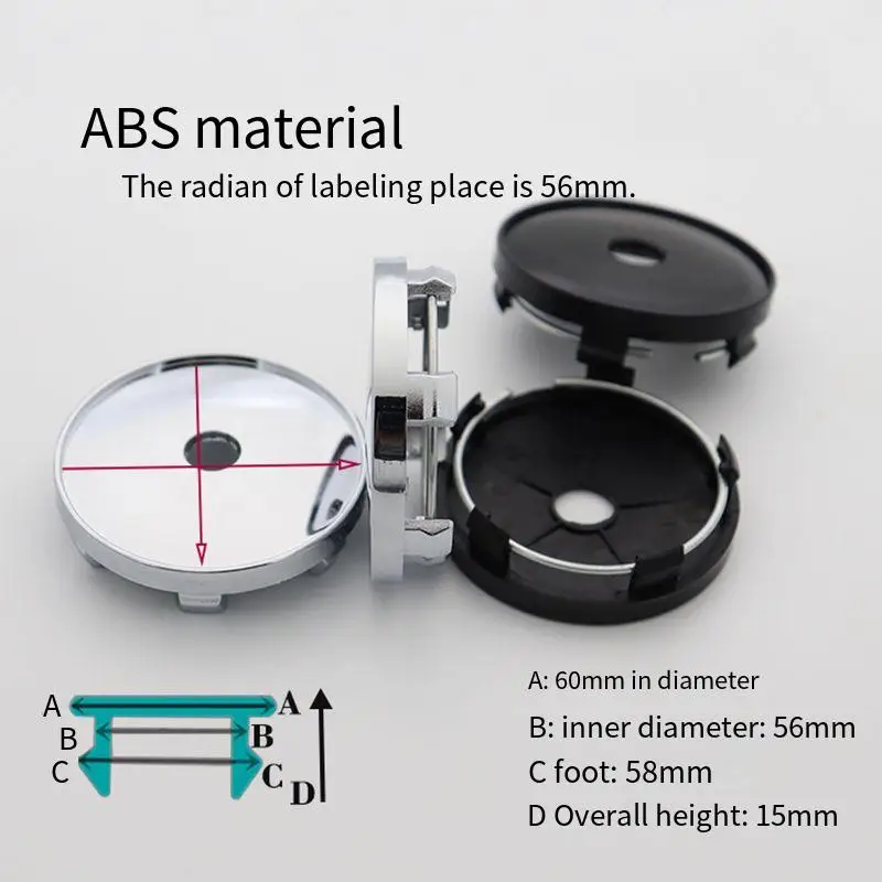 4PCS/Lot 60MM Car Wheel Center Hub Caps For DS DS3 DS5 DS6 Deesse PSA Logo Stylish Hard Wearing Replacement Dust Cover Decoratio
4PCS/Lot 60MM Car Wheel Center Hub Caps For DS DS3 DS5 DS6 Deesse PSA Logo Stylish Hard Wearing Replacement Dust Cover Decoratio