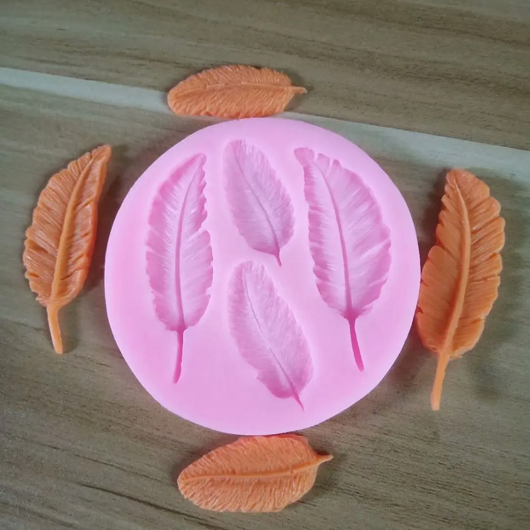 New Fashion Creative Baking Tools Feather Shape Cake Decoration Mold DIY Fondant Silicone Mold Chocolate Mold Boutique Cake Mold
New Fashion Creative Baking Tools Feather Shape Cake Decoration Mold DIY Fondant Silicone Mold Chocolate Mold Boutique Cake Mold