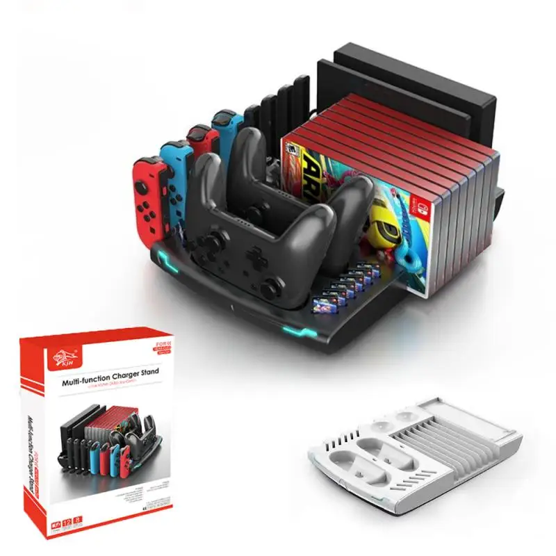 Контроллер RYRA Nintendo Switch 4, зарядная док-станция для Nitendo Switch Nintendoswitch OLED NS Joy-con, стеллаж для хранения игровых карт
Контроллер RYRA Nintendo Switch 4, зарядная док-станция для Nitendo Switch Nintendoswitch OLED NS Joy-con, стеллаж для хранения игровых карт