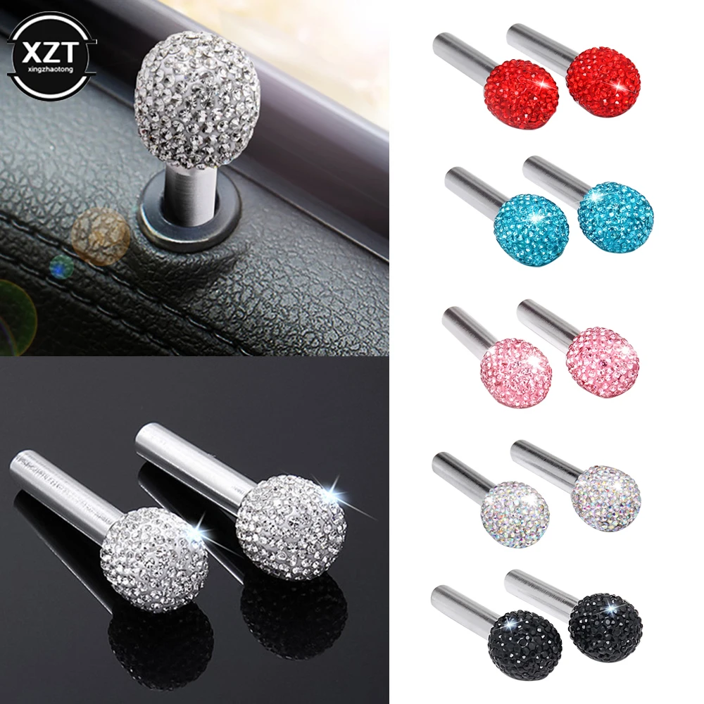 Car Door Latch Lock Pin Aluminum Alloy Diamond Auto Car Security Door Lock Pins Universal Car Interior Door Lock Knob Pull Pins
Car Door Latch Lock Pin Aluminum Alloy Diamond Auto Car Security Door Lock Pins Universal Car Interior Door Lock Knob Pull Pins