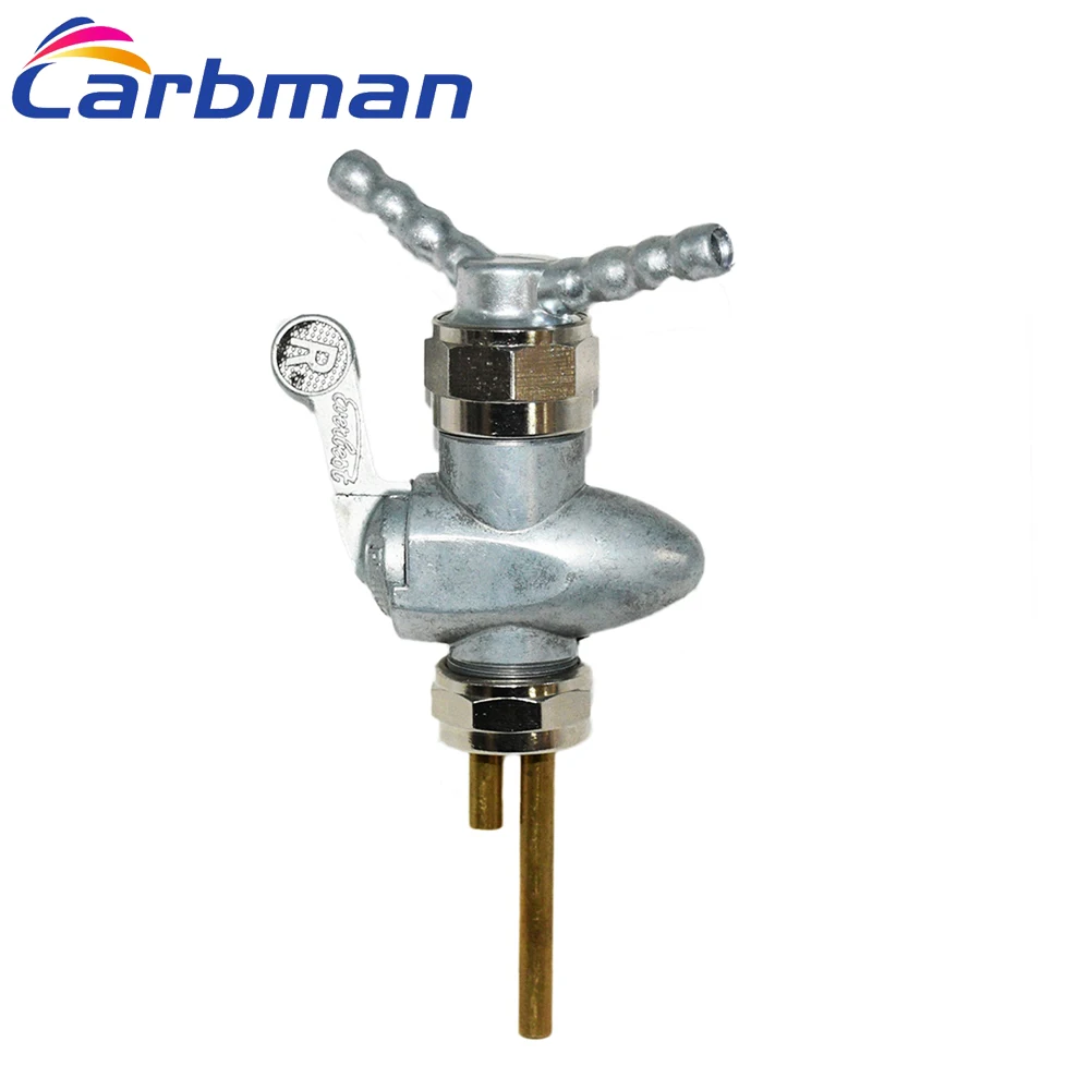 Carbman Fuel Valve Petcock Switch For BMW R51/3 R67 R67/2 R67/3 R68 R69 R50 R50/2 R50S R60 R60/2 R69 R69S 2 Outflow A-329
Carbman Fuel Valve Petcock Switch For BMW R51/3 R67 R67/2 R67/3 R68 R69 R50 R50/2 R50S R60 R60/2 R69 R69S 2 Outflow A-329