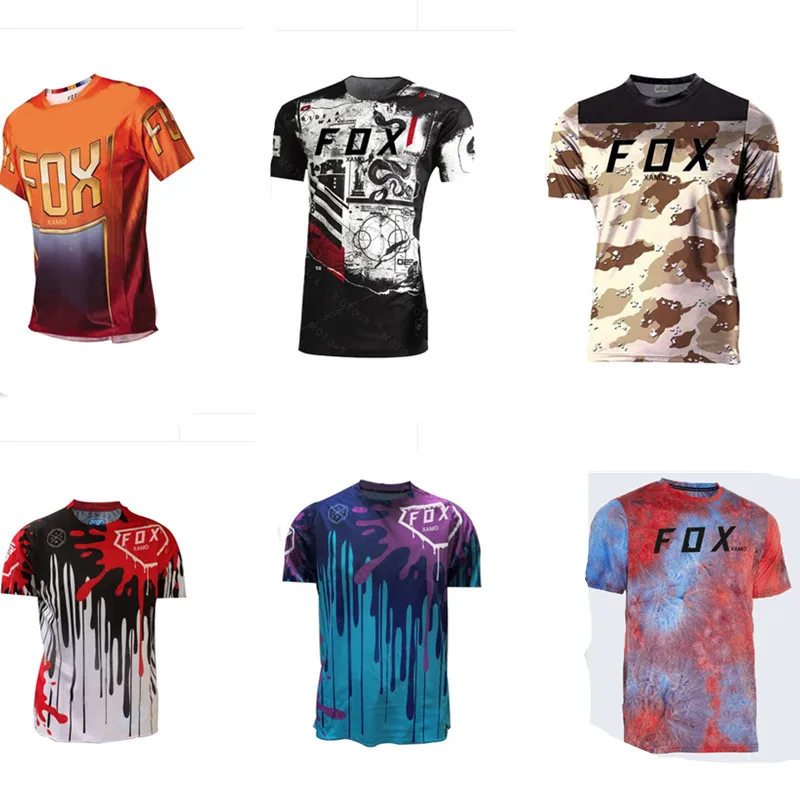 Motorcycle mountain team downhill shirt mtb offroad dh fxr bike motorcycle short sleeve shirt mountain fox cycling tea shirt
Motorcycle mountain team downhill shirt mtb offroad dh fxr bike motorcycle short sleeve shirt mountain fox cycling tea shirt